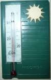 Ртутный термометр брежневских времен, произведен в Москве в 1969 г.